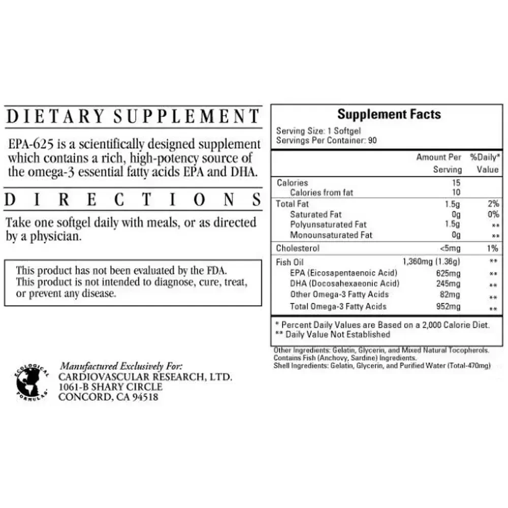 Product image for EPA-625 DHA-245.