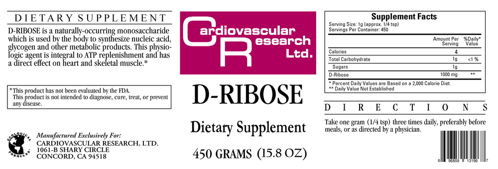 Product image for D-Ribose.