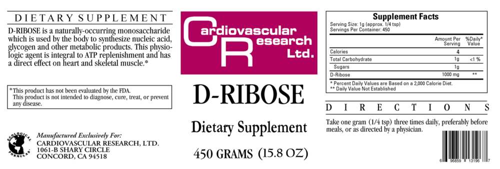 Product image for D-Ribose.