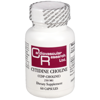 Cytidine Choline/CDP 250mg 60 capsules