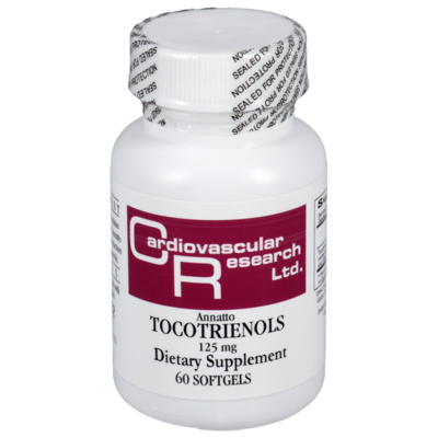 Annatto Tocotrienols 125mg 60 Softgels