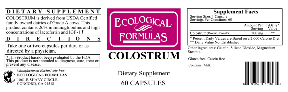 Product image for Colostrum.