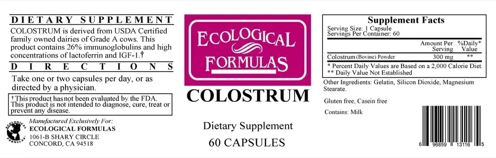 Product image for Colostrum.