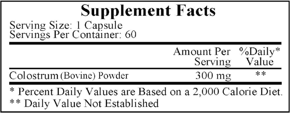Product image for Colostrum.