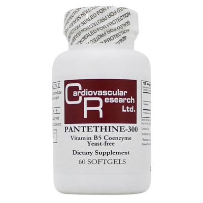 Pantethine 300mg (Pantesin) 60 Softgels