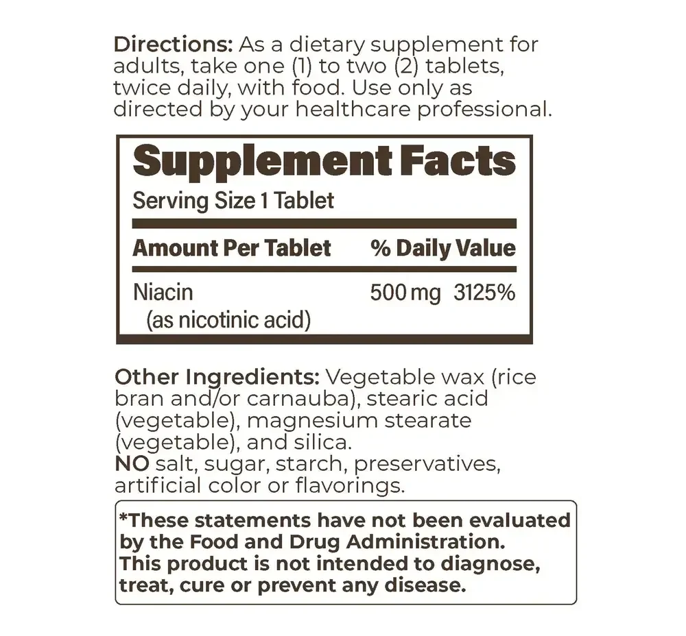 Product image for Endur-Acin ER 500mg 100 tab.