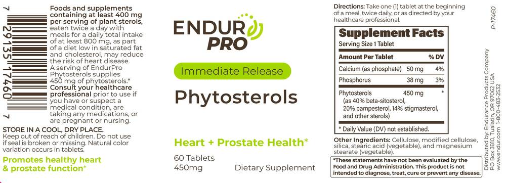 Product image for Phytosterols IR 450 mg 60 tab.