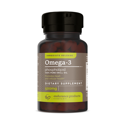 Immediate Release Omega 3 Phospholipid (100% Pure Krill Oil) 500mg 60 Softgels