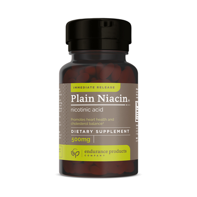 Immediate Release Plain Niacin (Nicotinic Acid) 500mg product image