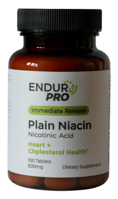 Plain Niacin IR 500mg 100 tab
