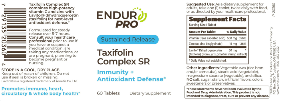 Product image for Taxifolin Complex SR 60 tab.