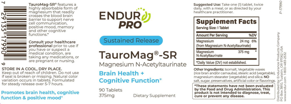 Product image for TauroMag SR 375mg 90 tab.