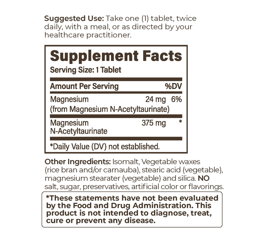 Product image for TauroMag SR 375mg 90 tab.