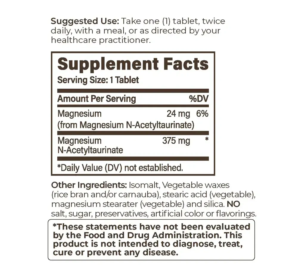 Product image for TauroMag SR 375mg 90 tab.