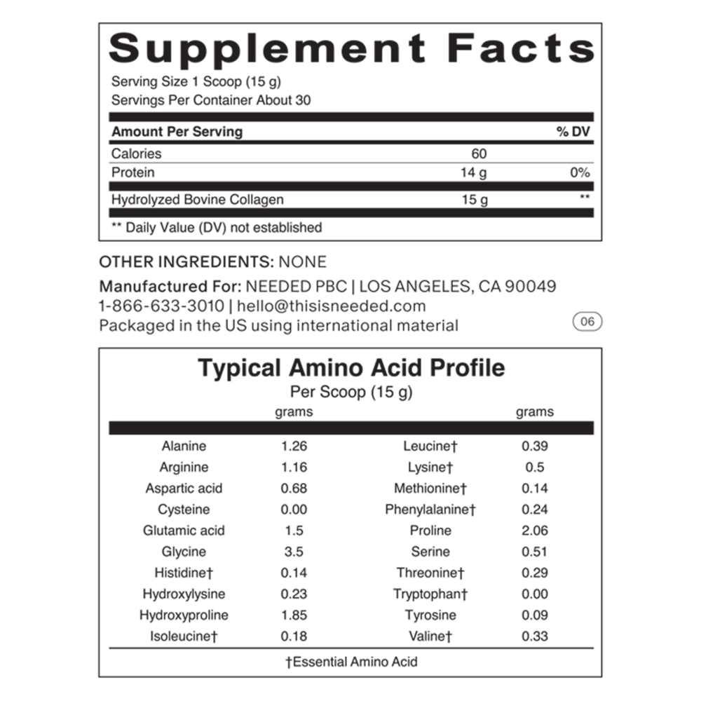 Product image for Collagen Protein.
