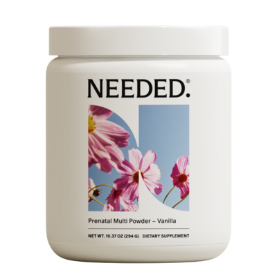 Product image for Prenatal Multi Powder, Vanilla (294 Grams). Discontinued.