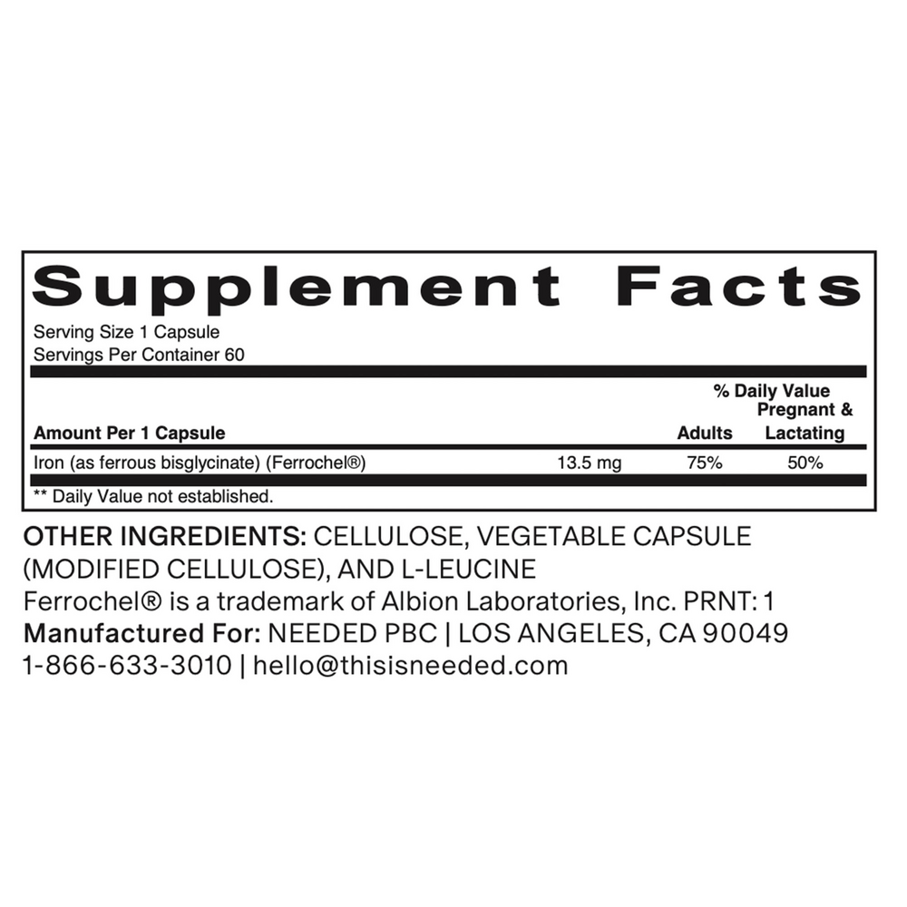 Product image for Iron.