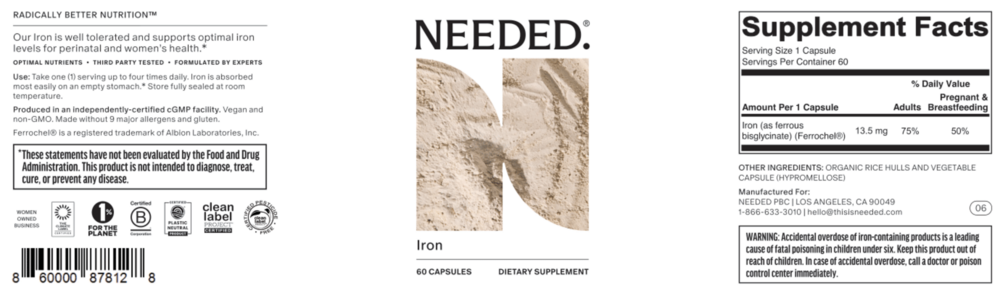 Product image for Iron.