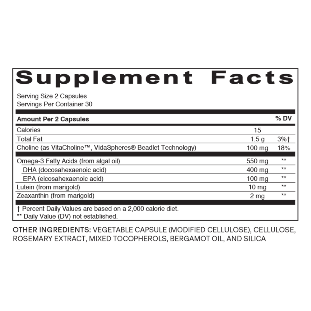 Product image for Prenatal Omega 3+ Vegan.