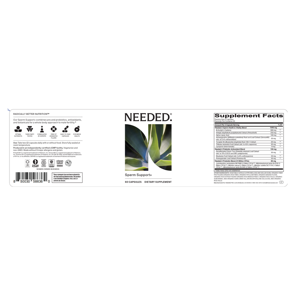 Product image for Sperm Support+.