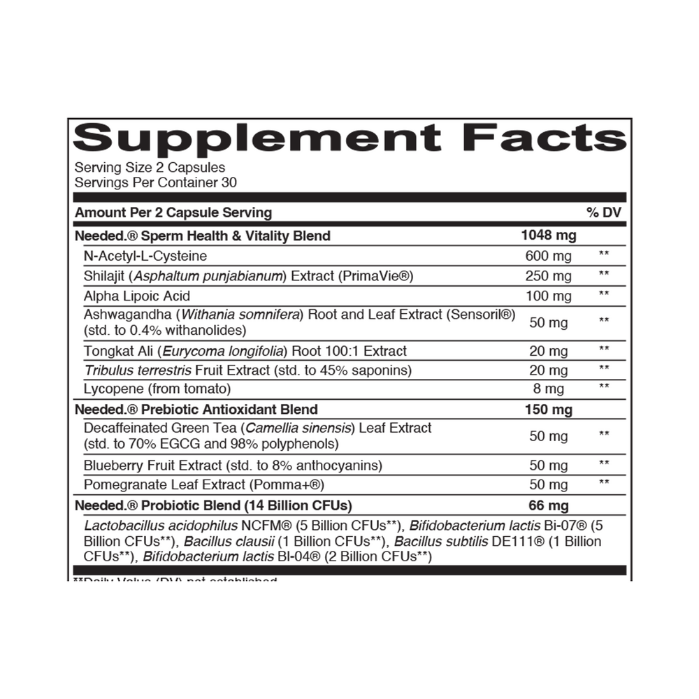 Product image for Sperm Support+.