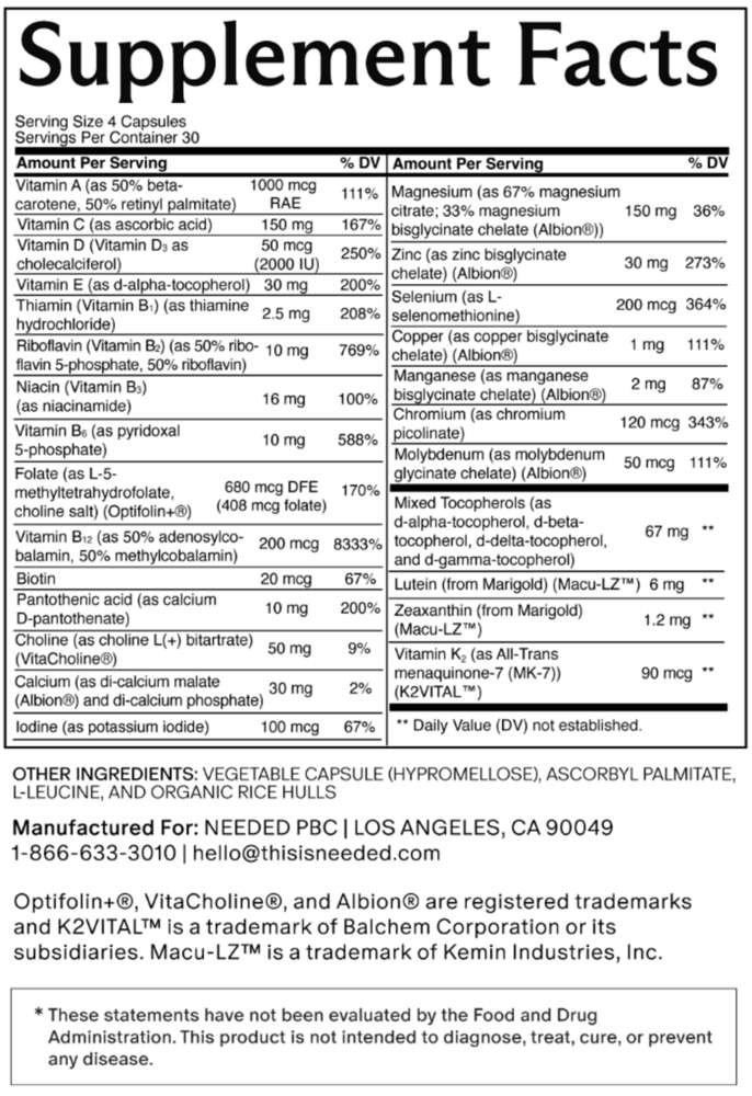 Product image for Men's Multi Capsules.