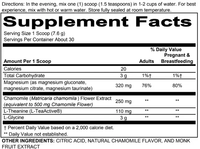 Product image for Sleep + Relaxation Support.