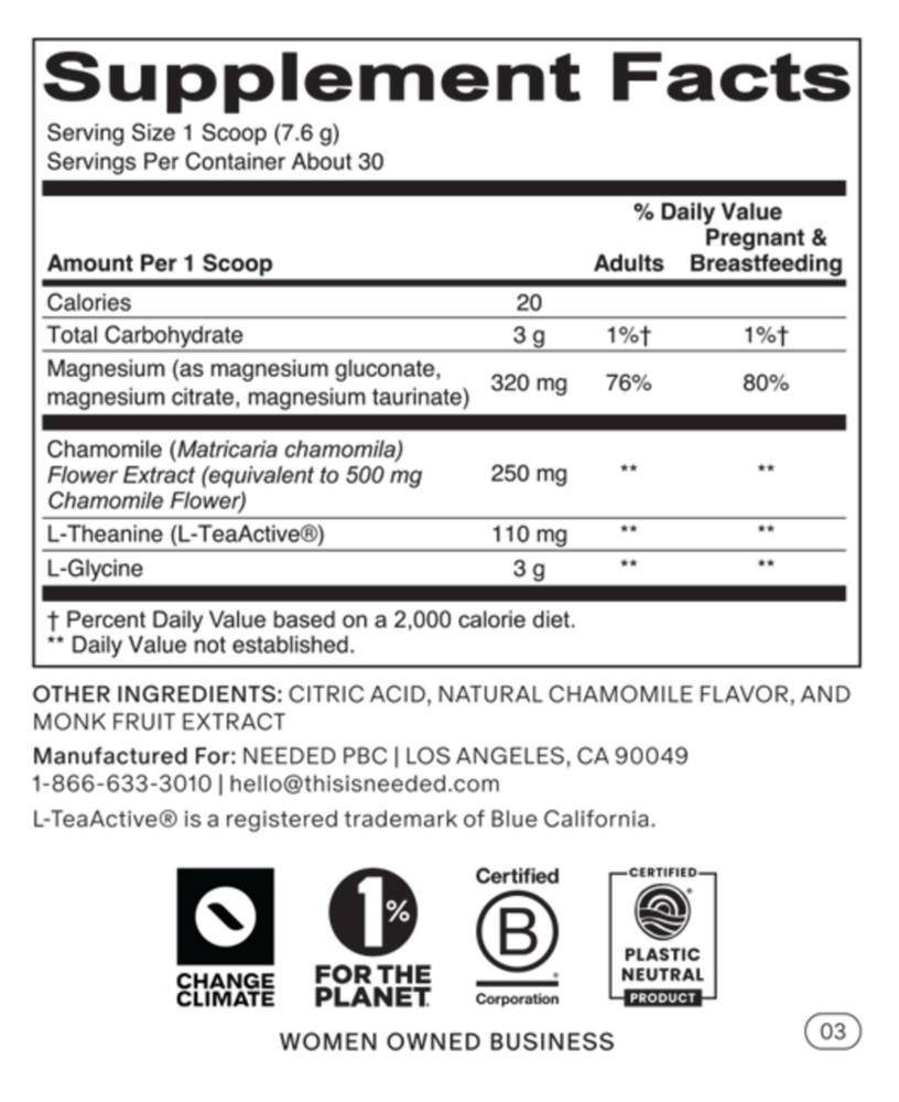 Product image for Sleep + Relaxation Support.