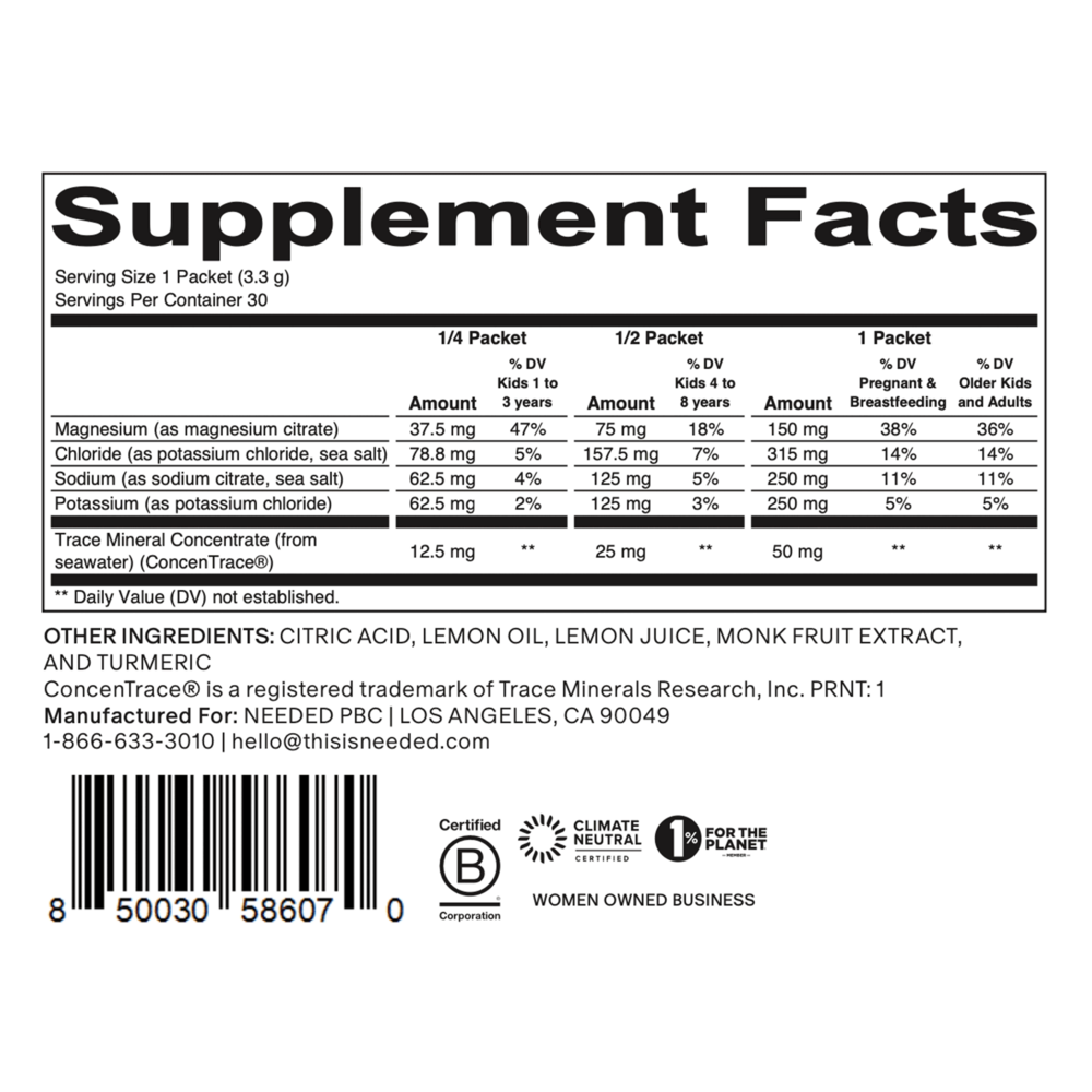 Product image for Hydration Support, Lemon.