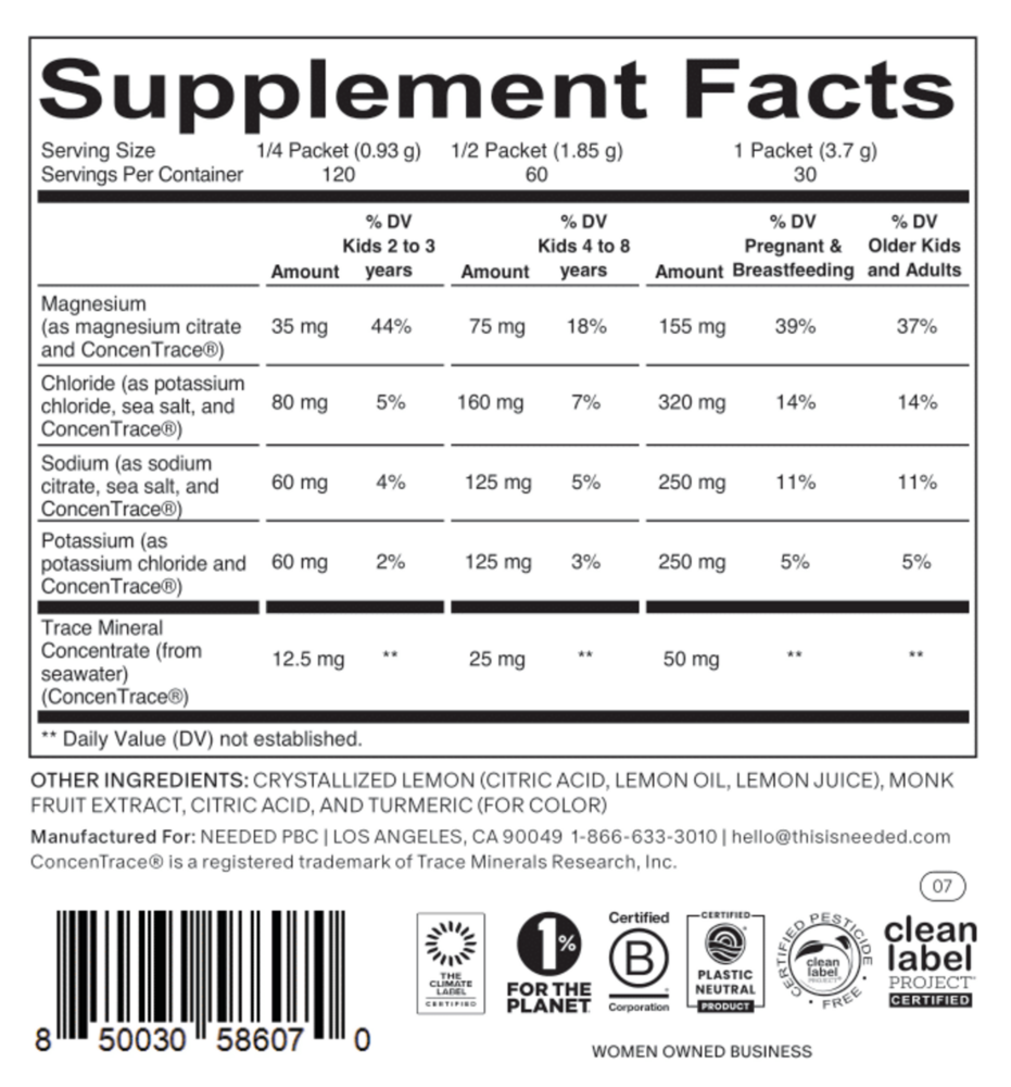 Product image for Hydration Support, Lemon.