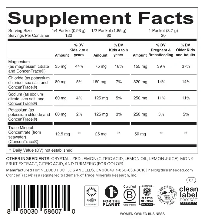 Product image for Hydration Support, Lemon.