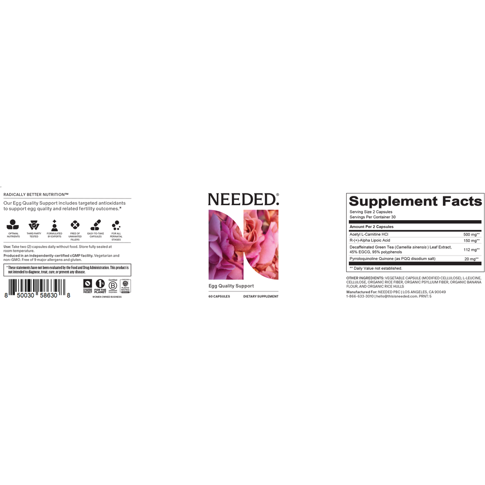 Product image for Egg Quality Support.