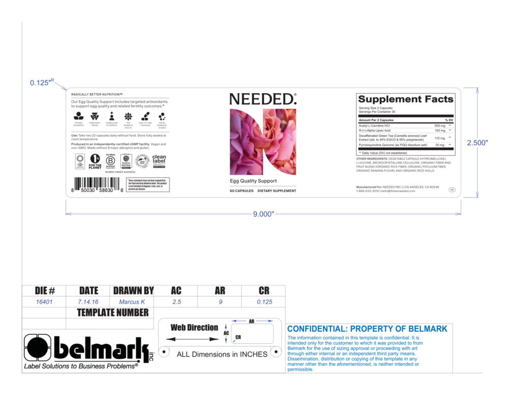 Product image for Egg Quality Support.