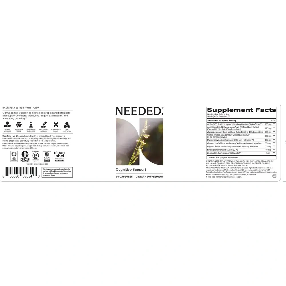 Product image for Cognitive Support.