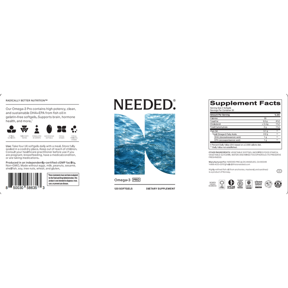 Product image for Omega-3 Pro.