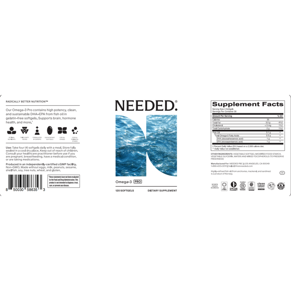 Product image for Omega-3 Pro.