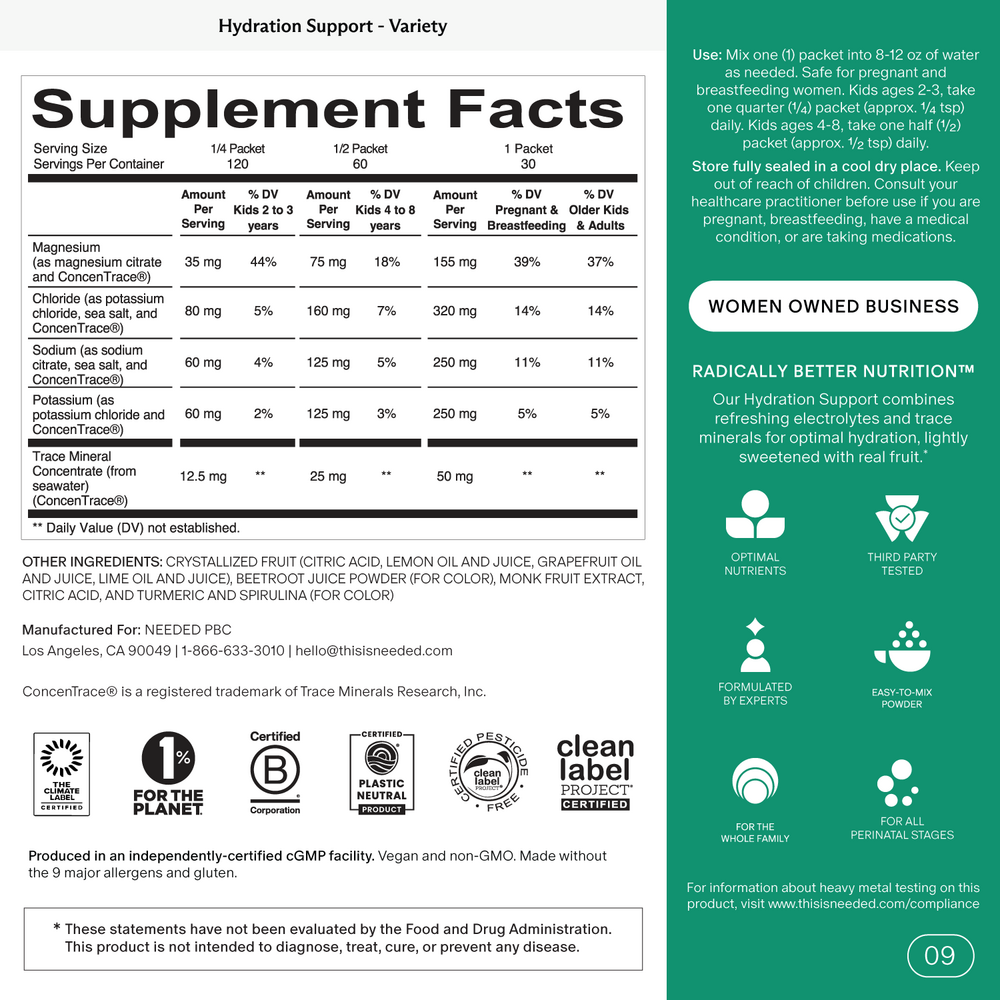 Product image for Hydration Support - Variety Pack.