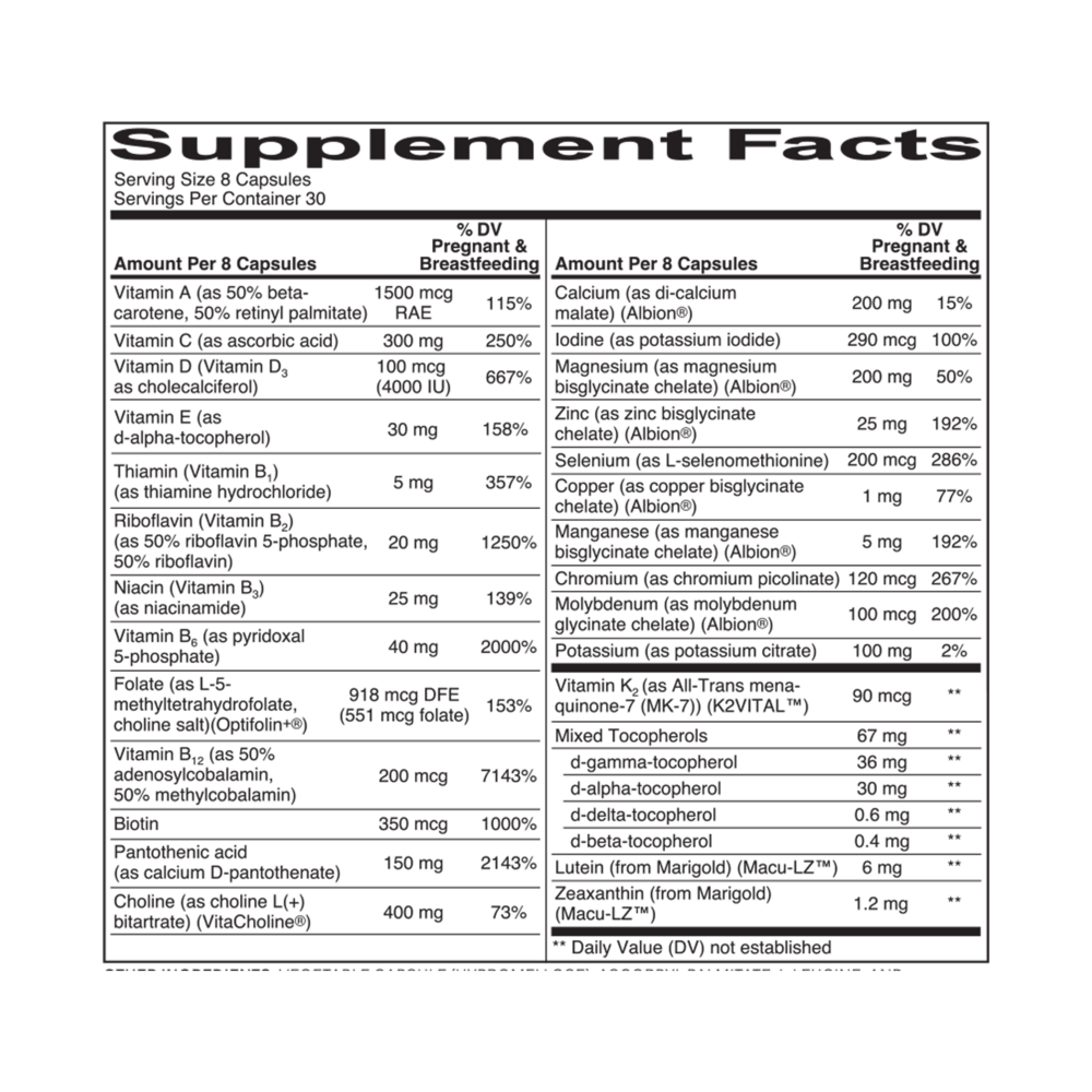 Product image for Prenatal Multi Capsules PRO - Citrus.