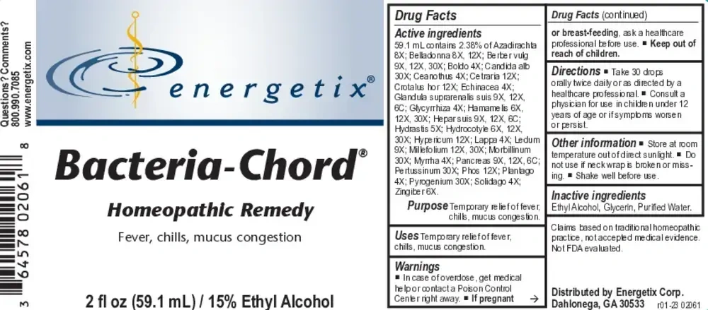Product image for Bacteria-Chord.