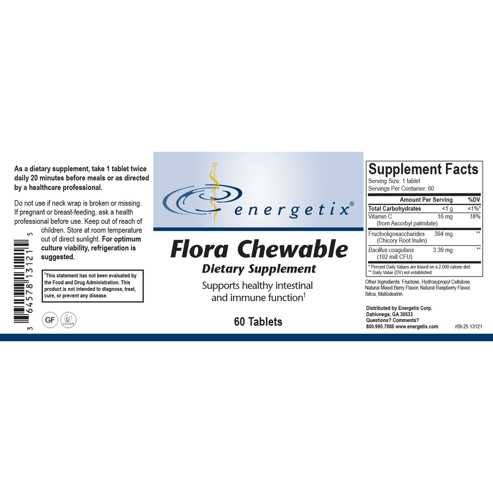 Product image for Flora Chewable.