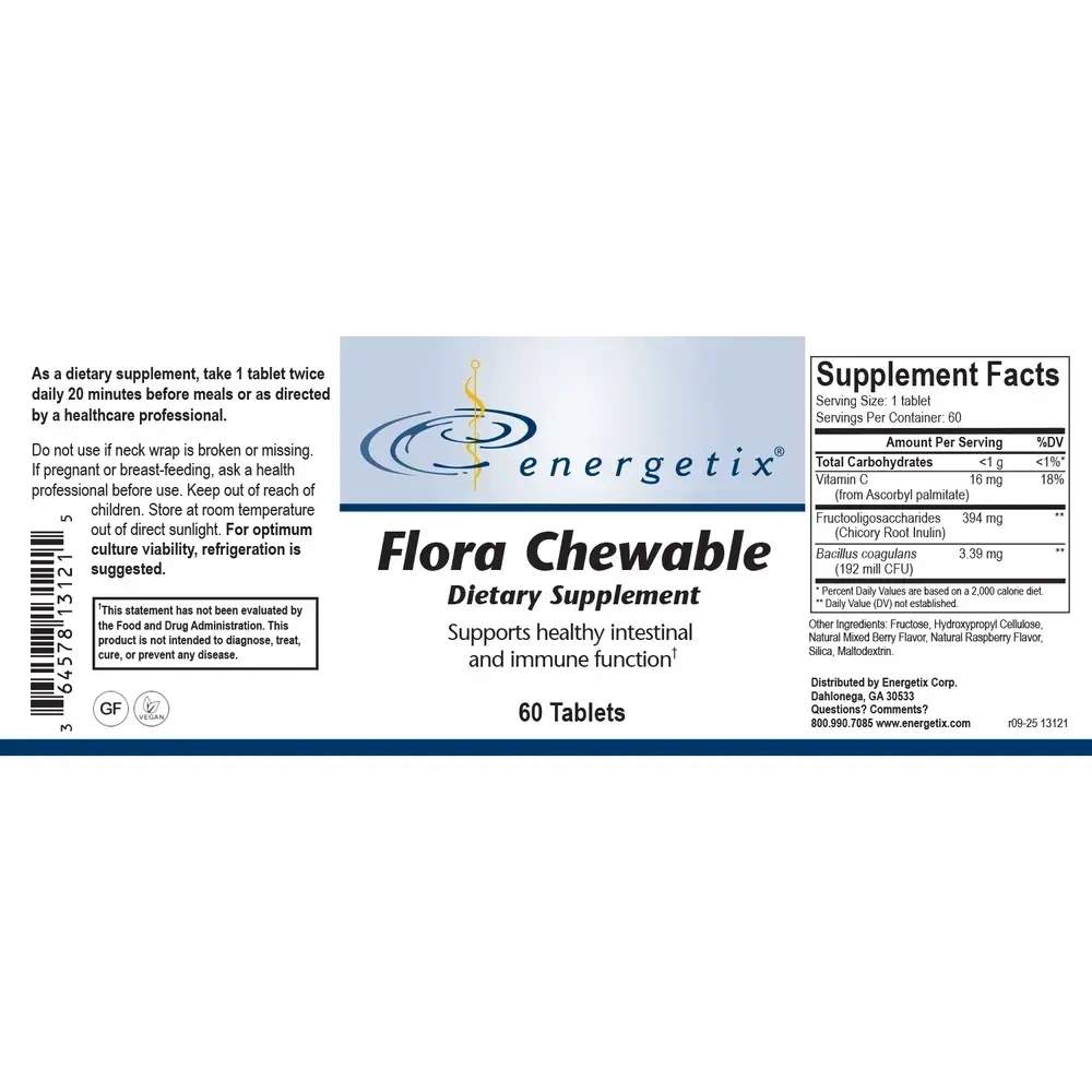 Product image for Flora Chewable.
