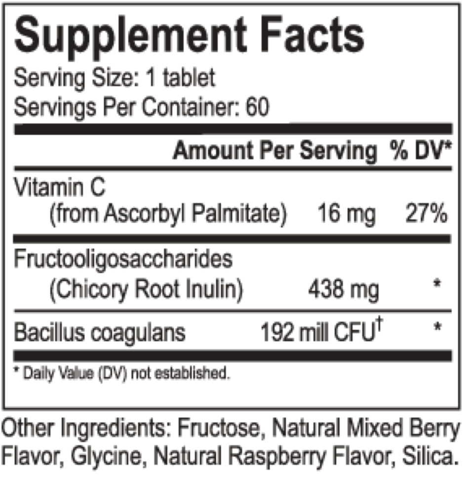 Product image for Flora Chewable.