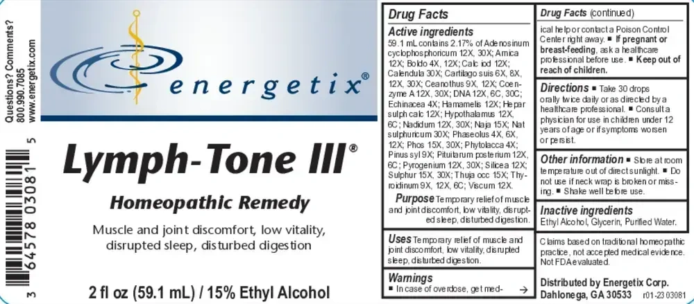 Product image for Lymph-Tone III.
