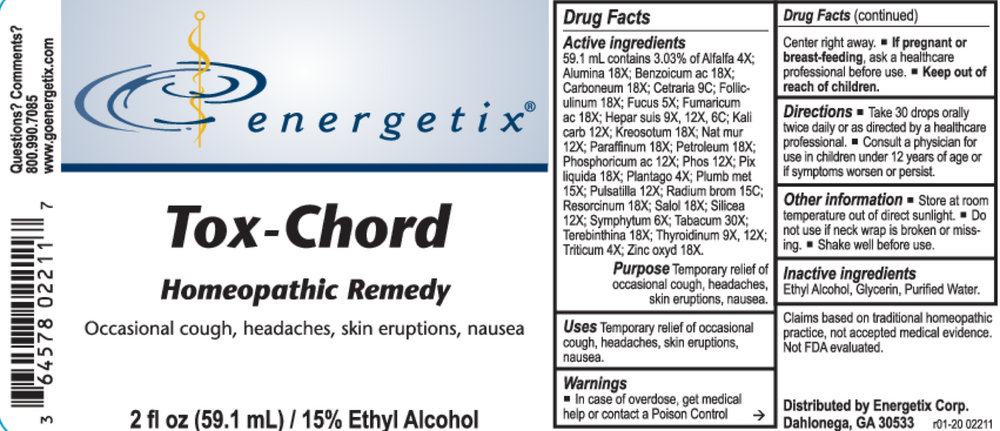 Product image for Tox-Chord.