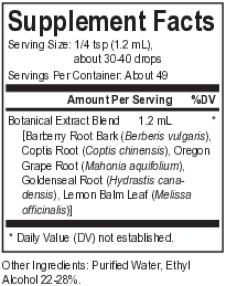 Product image for Core Berberine Blend.