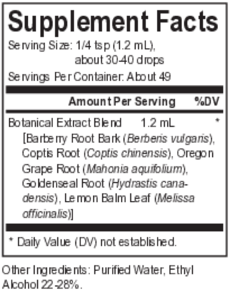 Product image for Core Berberine Blend.