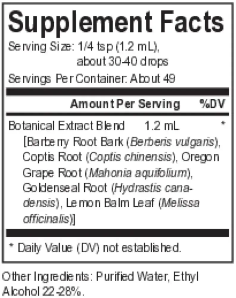 Product image for Core Berberine Blend.