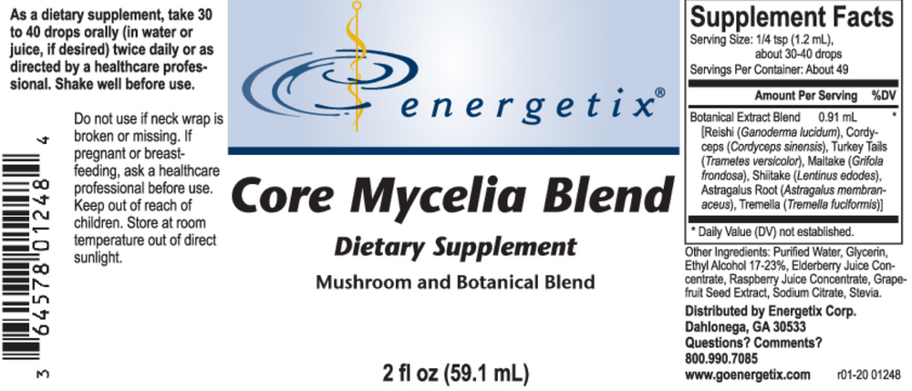 Product image for Core Mycelia Blend.