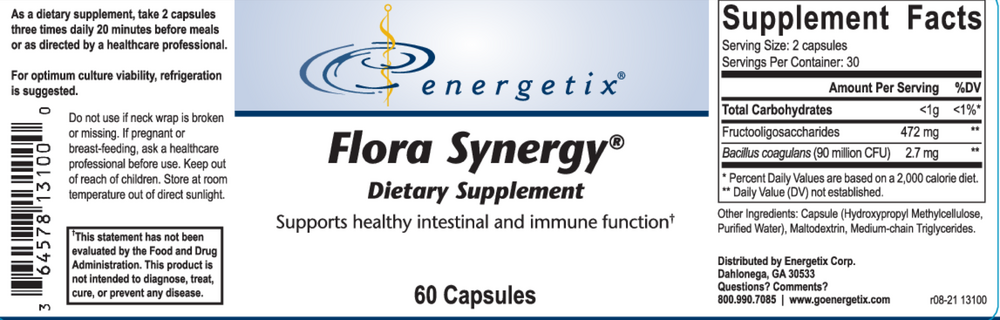 Product image for Flora Synergy.