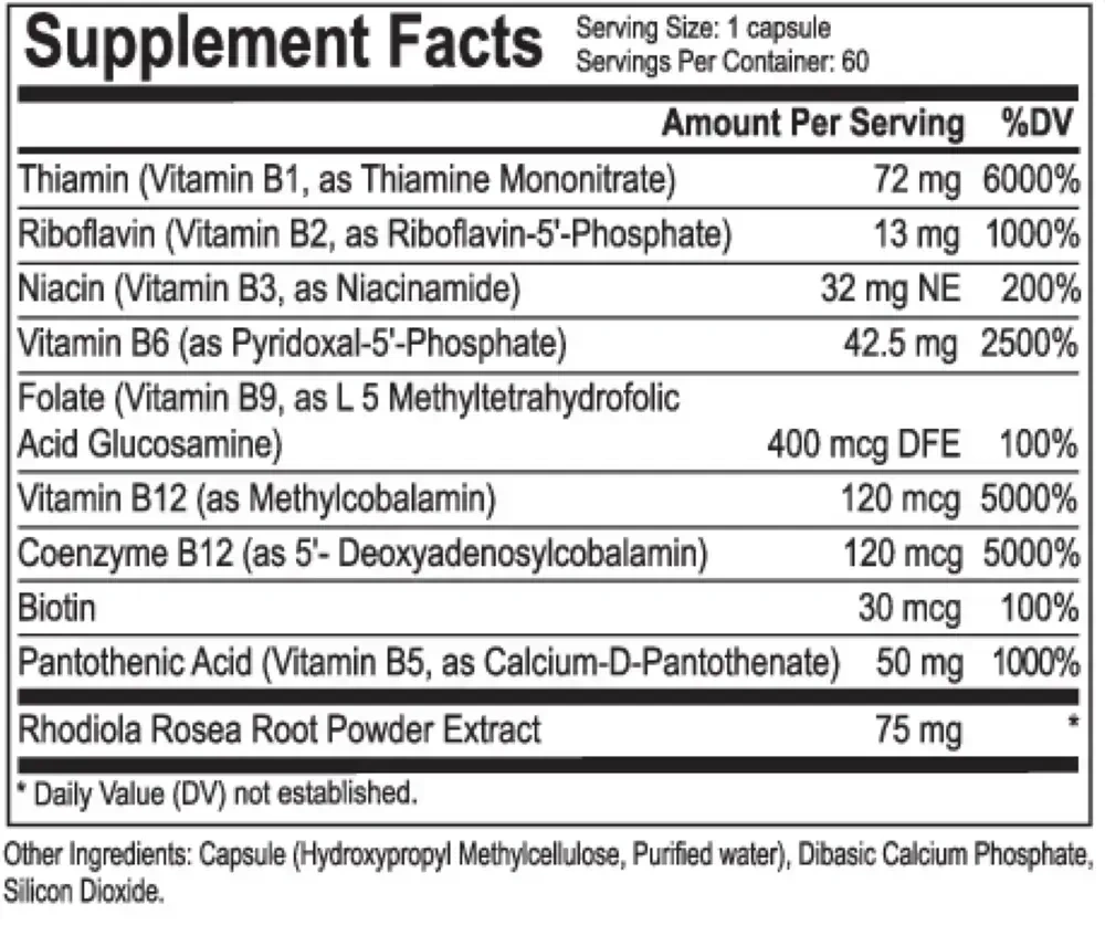 Product image for Phyto B Complex.